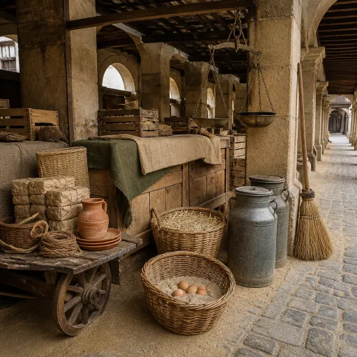 Le marché de Louhans un lundi matin : sous les arcades, la Bresse qui ne pose pas