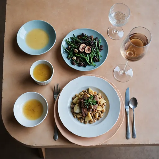 Cinq tables du Jura qui servent le vin jaune autrement qu avec du Comté