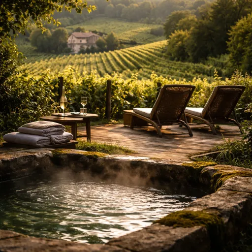 Spas dans les vignes : ce que la Bourgogne a compris avant la Champagne