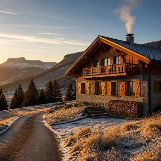 Séjour en chalet aux Rousses : l’art de la montagne au cœur du Jura français